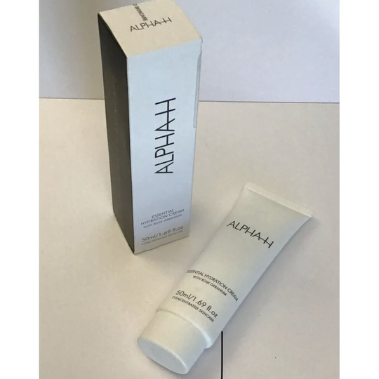 Alpha H Essential Hydration Cream 50ml With Rose Geranium New Packaging BNWB