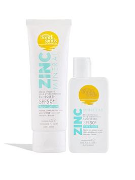 Bondi Sands Spf50+ Zinc Mineral Face & Body Lotion Set