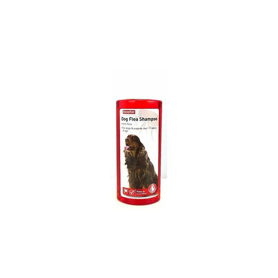 Beaphar Shampoo Dog Puppy Flea Shampoo Treatment Kills Fleas on Contact