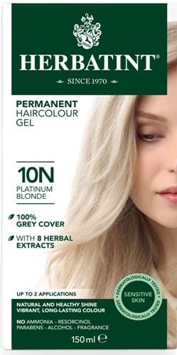 Herbatint Hair Colour - Platinum Blonde, 130ml