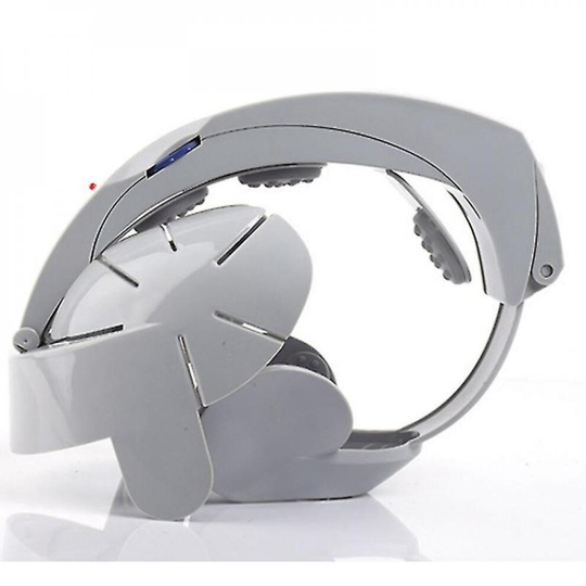 Electric Head Massager Helmet Scalp Brain Relax Vibration Acupuncture Points Health