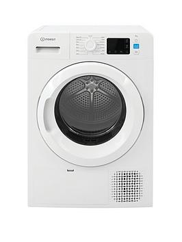 Indesit Ytm1192Xuk White 9Kg Heat Pump Tumble Dryer