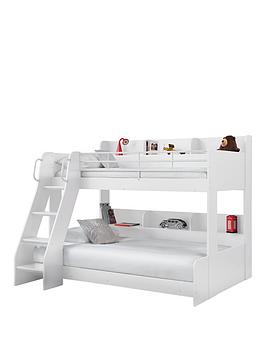 Julian Bowen Domino Triple Sleeper Bed - White