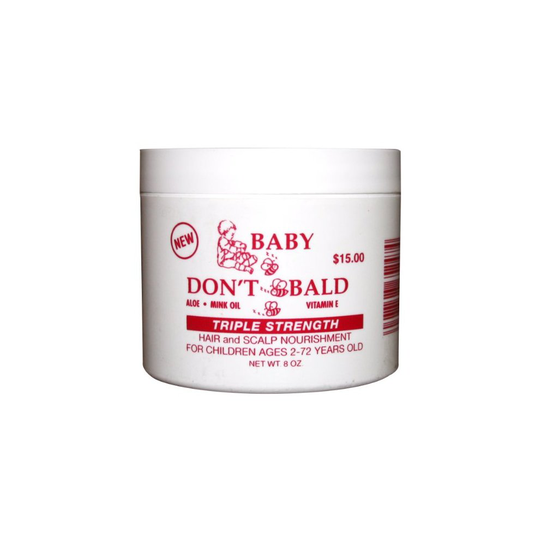 Baby Don't Be Bald Hair & Scalp Nourishment Triple Strength (Red) 8 Oz.