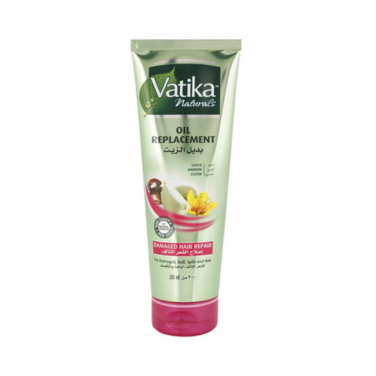 Dabur Vatika Naturals Oil Replacement Damaged Hair Repair 200-ml