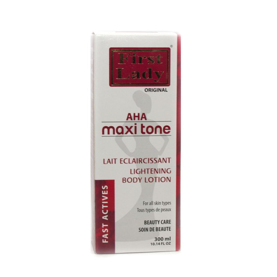 First Lady AHA Maxi Tone Premium Skin Lightening Body Lotion 300ml