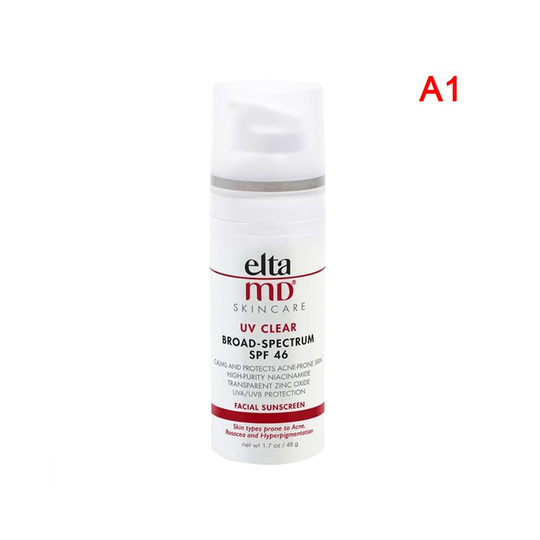 (White) High Quality Face Skincare UV CLEAR BROAD SPECTRUM SPF46 Tinted Facial Sunscreen