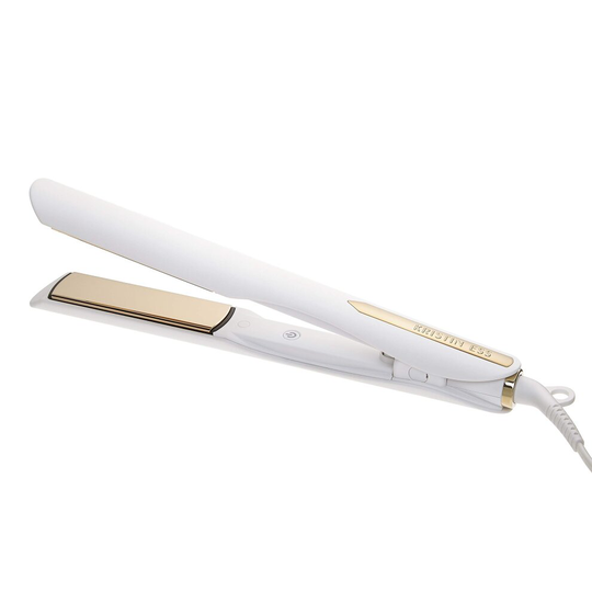 Kristin Ess 3-In-One Flat Iron Heat Styling Tool 1 1/4" - White