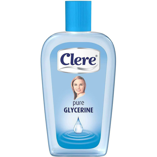 Natural 100% Pure Clere Glycerine Cleanser Toner| Multi Purpose & Versatile Skin Care | Nourishes Dry Skin | Ideal for All Type Skin 100 ml