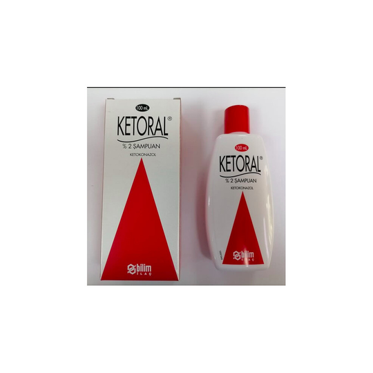 Ketoconazole Anti Dandruff Medicated Shampoo same as Nizoral For All Types Hair Flaky Itchy Scalp Treatment Ketoral Nizoral