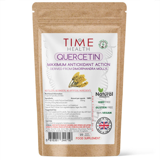 Quercetin - Maximum Bioavailability - 120 Capsules