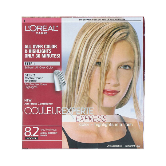 L'Oreal, Color + Highlights, 8.2 Medium Iridescent Blonde