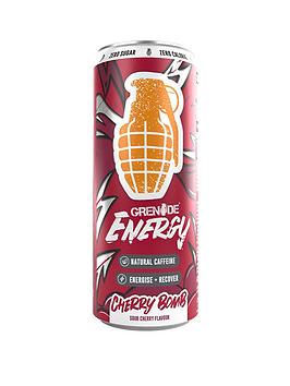 Grenade Energy - Cherry Bomb Energy Drink - 330 Ml (12 Pack)