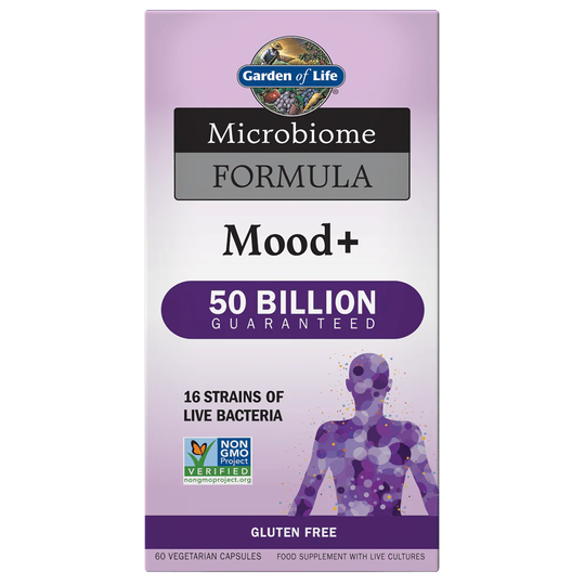 Garden Of Life Microbiome Fomula Mood+ , 60 Capsules