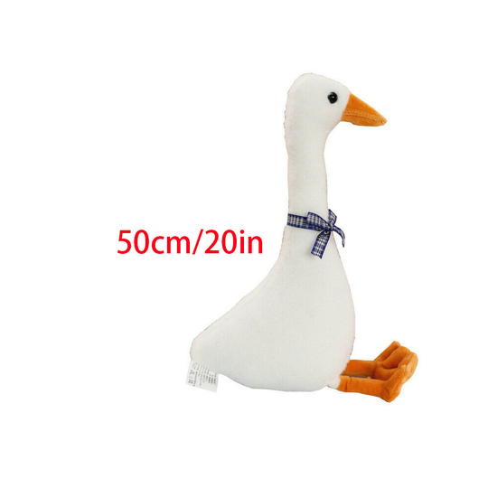 (60cm/23.6in) White Goose Pillow Plush Toy Cute Sleeping Doll