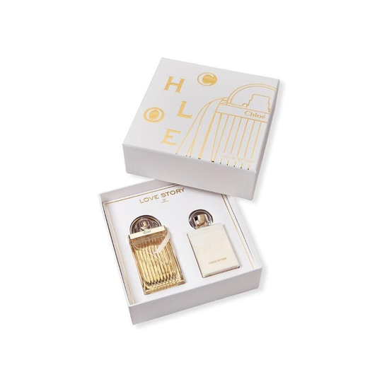 Chloe Love Story Gift Set 50ml EDP & 100ml Body Lotion