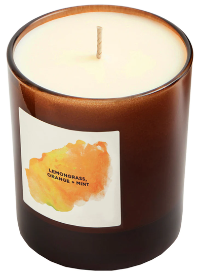 Self Care Co. NEW BEGINNINGS Lemongrass, Orange and Mint 1 Wick Aromatherapy Candle 300g