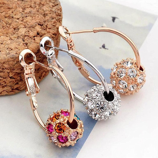 3 Pairs Magnetic Slimming Earrings Lymphvity Magnetherapy Earrings Lose Weight Body Relaxation Massage