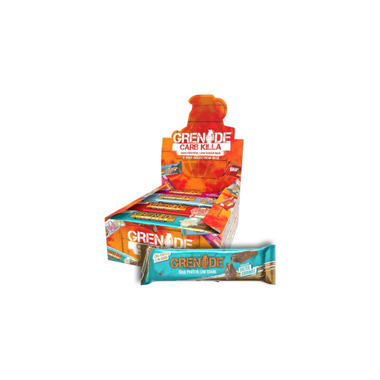 Grenade High Protein and Low Carb Bar, 12 x 60 g - A Selection Box
