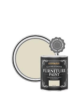 Rust-Oleum Gloss Finish Washable Furniture Paint In Relaxed Oats &Ndash; 750 Ml Tin