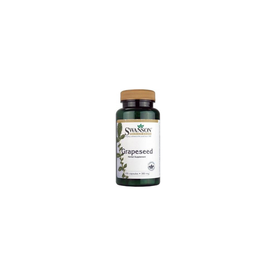 Swanson Grapeseed - 380mg, 100 Capsules