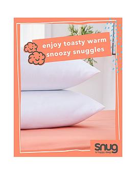 Snug Snuggle Up Pillow Pair - White