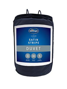 Silentnight Luxury Collection Satin Stripe 10.5 Tog Duvet