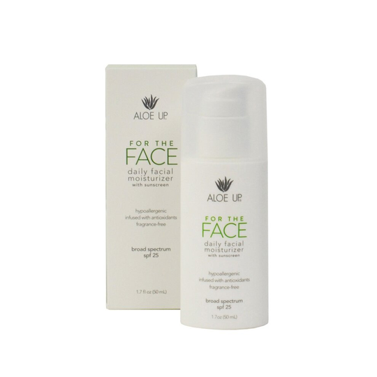Aloe Up For The Face SPF 25 50ml Pump Bottle