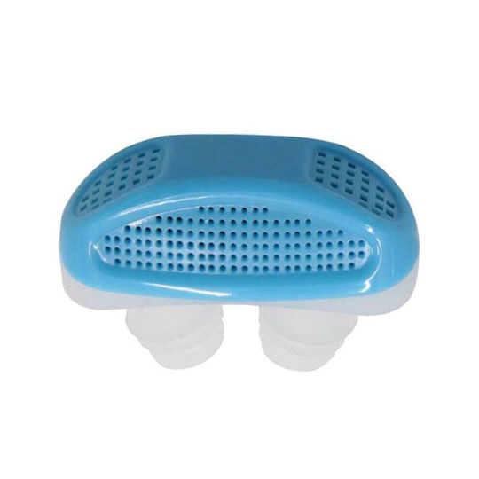 (Blue) Sale Small CPAP Anti-Snoring Device Fit Sleep Apnea Stop Snore Aid Stopper