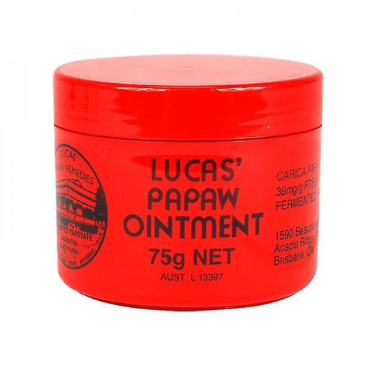 75g Papaw Cream Multifunctional Lip Protector Moisturizing Lip Balm Diaper Rash Cream Papaya Skin Rash Cream Cute Lip Balm