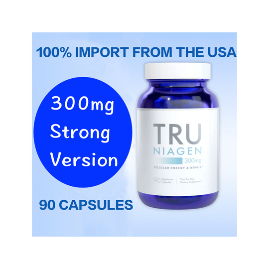 (New Formula 300 mg NR) Anti-aging Supplement 90 Vcapsules