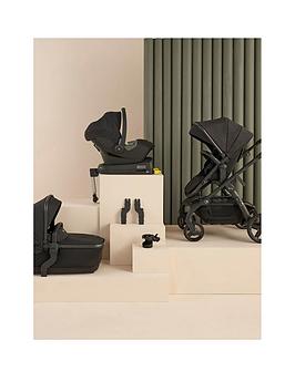Silver Cross Wave Single to Double Travel System, Travel Pack incl. Car Seat - Onyx, One Colour