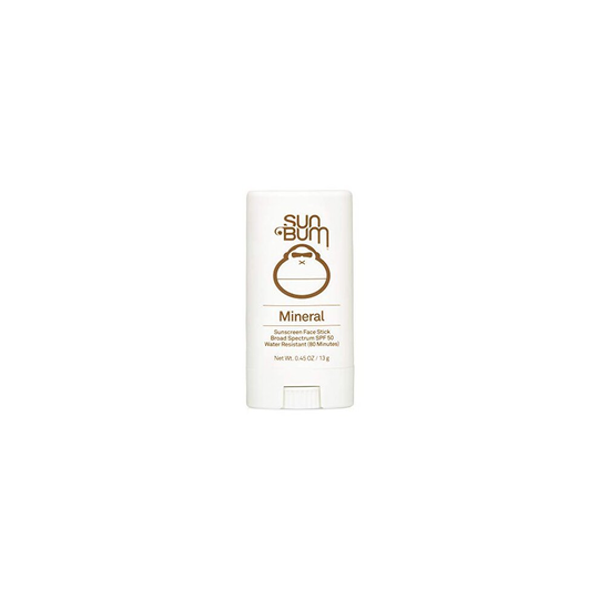 Sun Bum Mineral SPF 50 Sunscreen Face Stick | Vegan and Reef Friendly (Octinoxate & Oxybenzone Free) Broad Spectrum Natural Sunscreen with UVA/UVB Pro