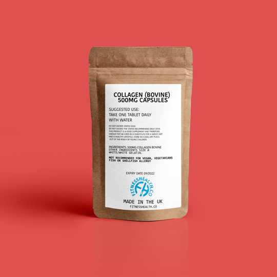 (90) Collagen (BOVINE) 500mg Capsules
