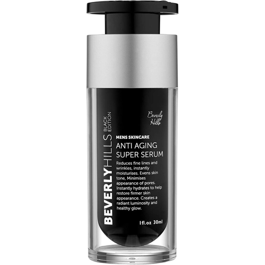 Beverly Hills Mens Anti Ageing Serum for Wrinkles, Dry Skin, Pores, and Uneven Skin