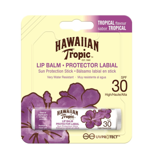Hawaiian Tropic Sun Protection Lip Balm with SPF 30, 4 g