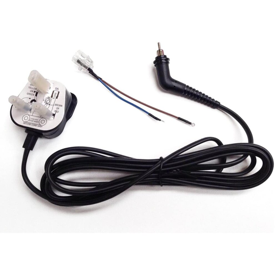 GHD 5.0 Gold Series MK5 Compatible Power Cable with Connector + UK Plug