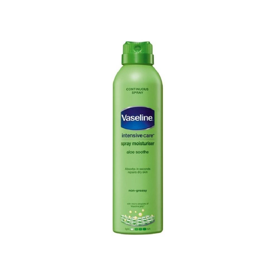 Vaseline Spray & Go Moisturising Lotion Aloe 190ml