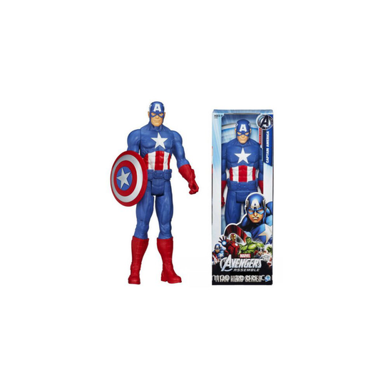 (Captain America) Marvel Avengers Thor Titan Hero Series Superhero Action Figure Kids Toys Gift