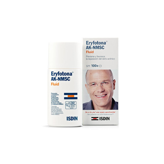 Isdin Sunscreen Eryfotona Ak-nmsc Spf100+ Fluid 50ml. Non-melanoma Skin