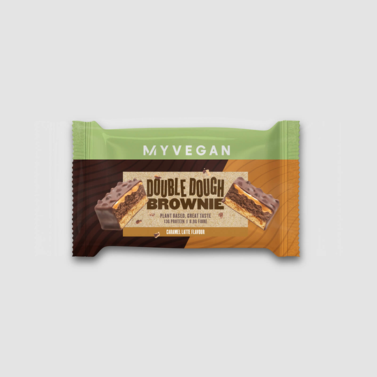 Vegan Double Dough Brownie (Sample) - Caramel Latte