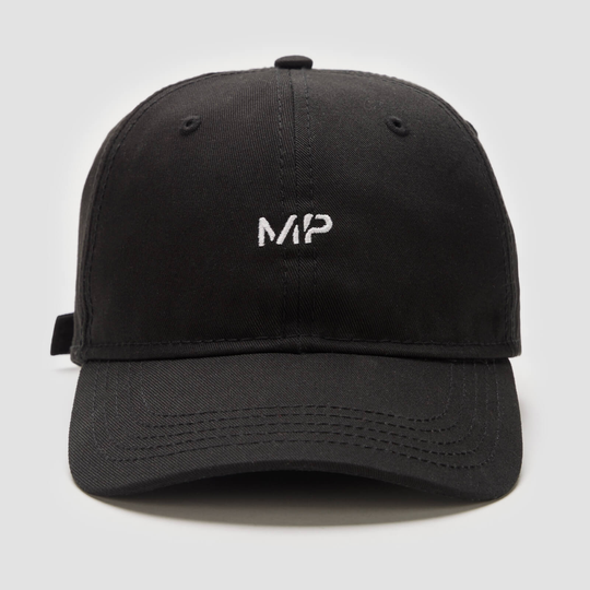 MP Relaxed Baseball Cap - Black
