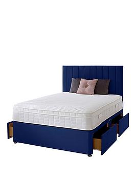 Shire Beds Liberty 1000 Memory Divan Bed With Storage Options