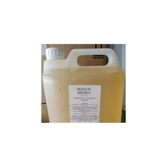 Molton Brown Wynne Coco & Tonka Bean Shampoo 5L Hotel Refill Factory Sealed