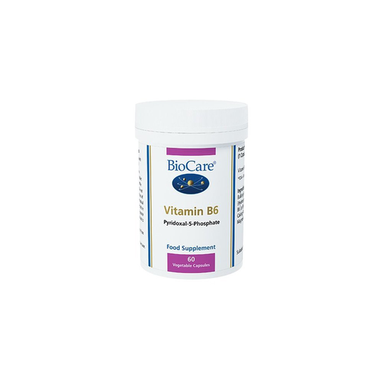 Biocare Vitamin B6 (pyridoxal-5-phosphate 50mg) 60 Capsule