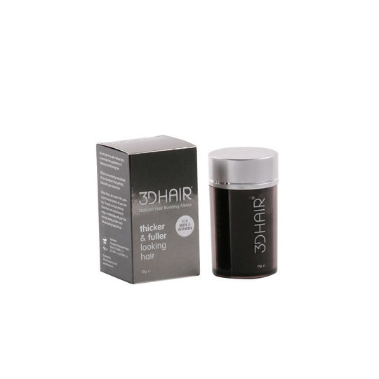 3D Hair Natural Hair Building Fibres For Thinning Hair Dark Brown 10g