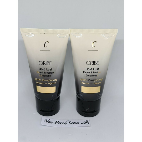 2x Oribe Gold Lust Repaire & Restore Conditioner 50ml