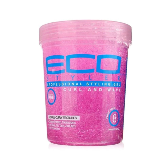 Eco Styler Professional Styling Gel for Curls & Waves, Pink, 32oz