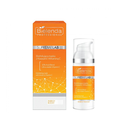 BIELENDA PRO SUPREMELAB ENERGY BOOST Exfoliating mask vitamin C 50 g