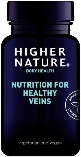 Higher Nature Nutrition For Healthy Veins, 90 Capsules